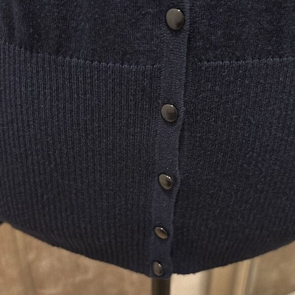 St.John woman’s Navy Cardigan, S - Picture 3 of 9
